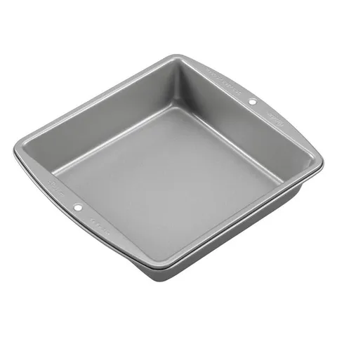 Wilton vierkante brownie-bakvorm van 20 bij 20 centimeter